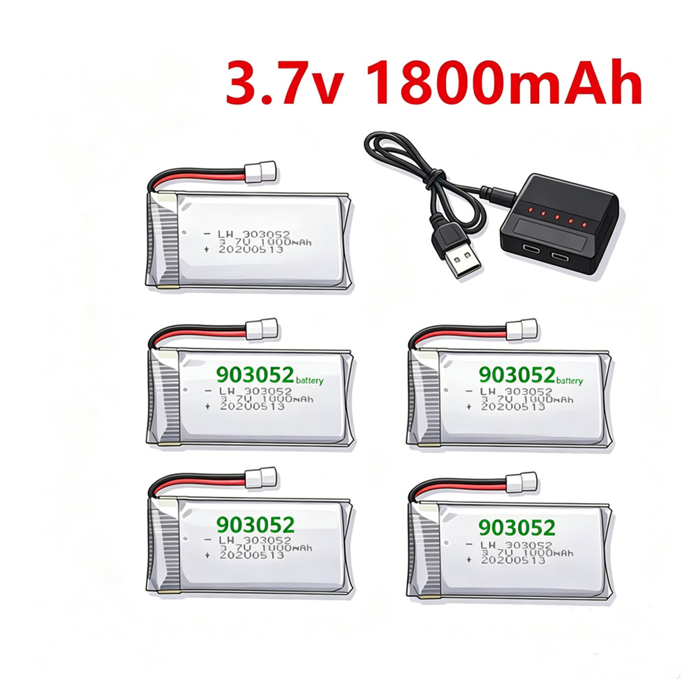Drone Xh2 Rc - Bateria Lipo 3.7v com Plugue XH2.54