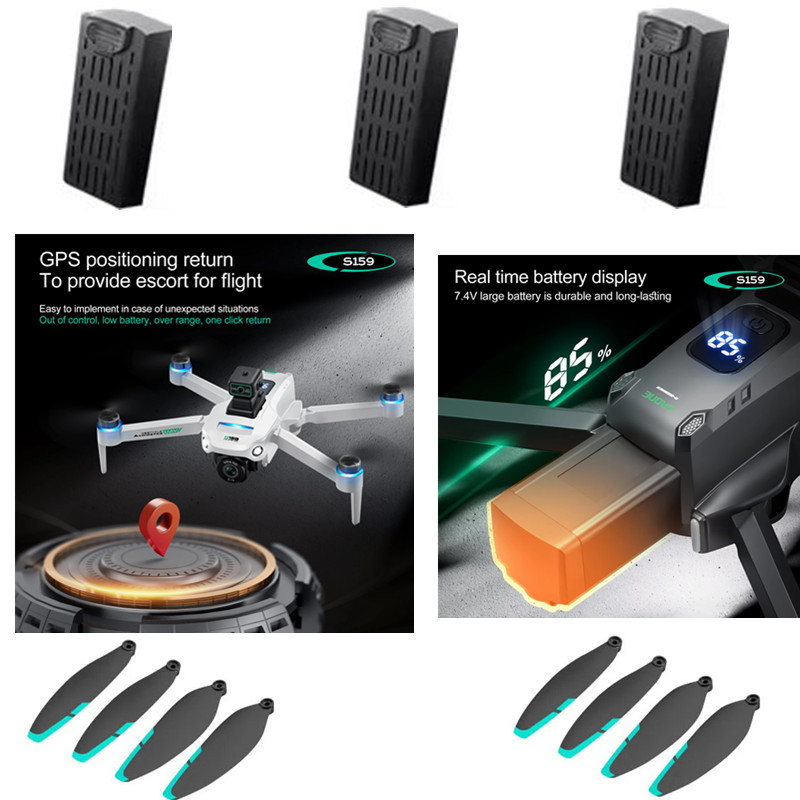 Drone Rc Gps S159 - Bateria Original S159 GPS RC Drone