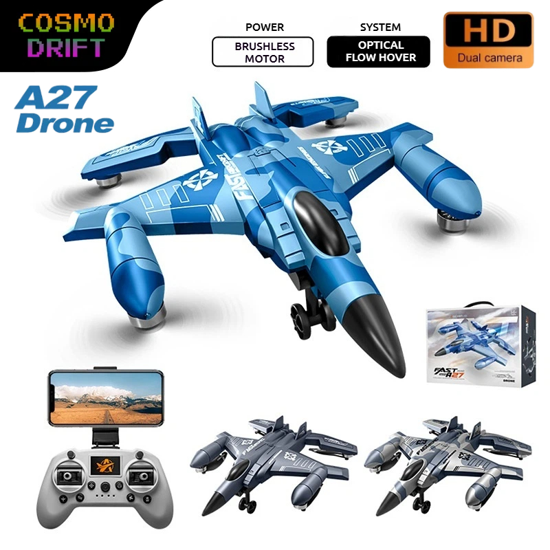 Drone Rc Fighter Jet - A27 jato de combate rc avião