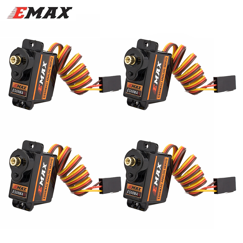 Rc Car Servo - 1/2/4/8PCS EMAX ES08MA ES08MAII 12g Mini