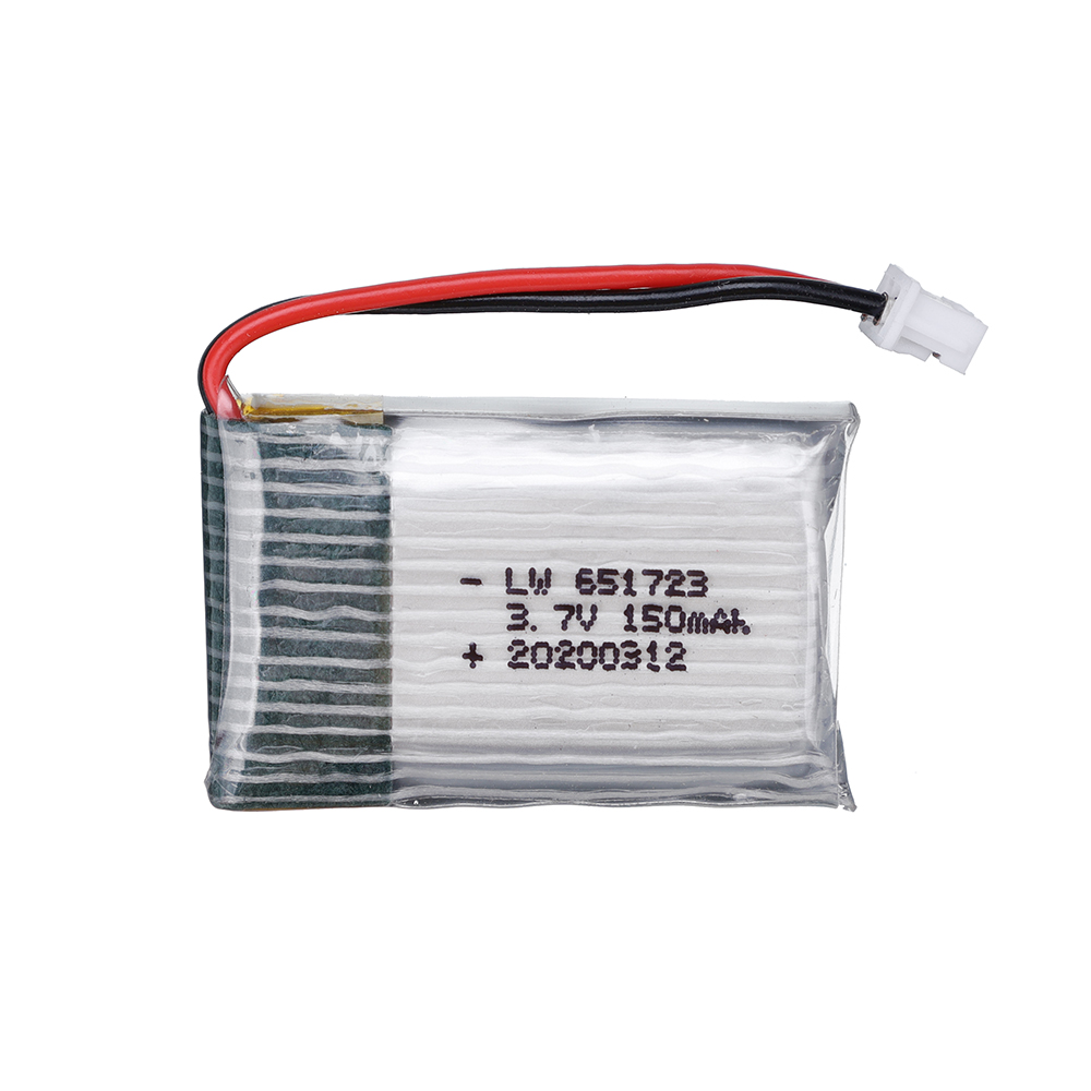 Drone Xh2 Rc - Bateria de íon-lítio 651723 3.7V 150mAh