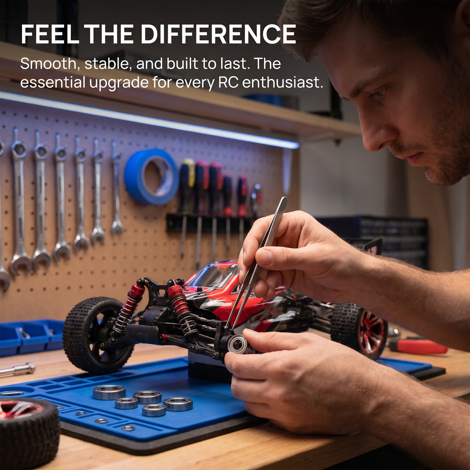 Kit de 30 rolamentos de esfera - Rc Car Servo avaliação e preço