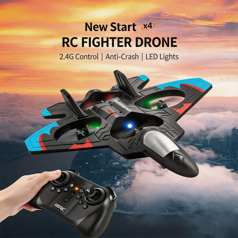 4DRC V32 Quadricóptero de Jato - Drone Rc Fighter Jet avaliação e preço