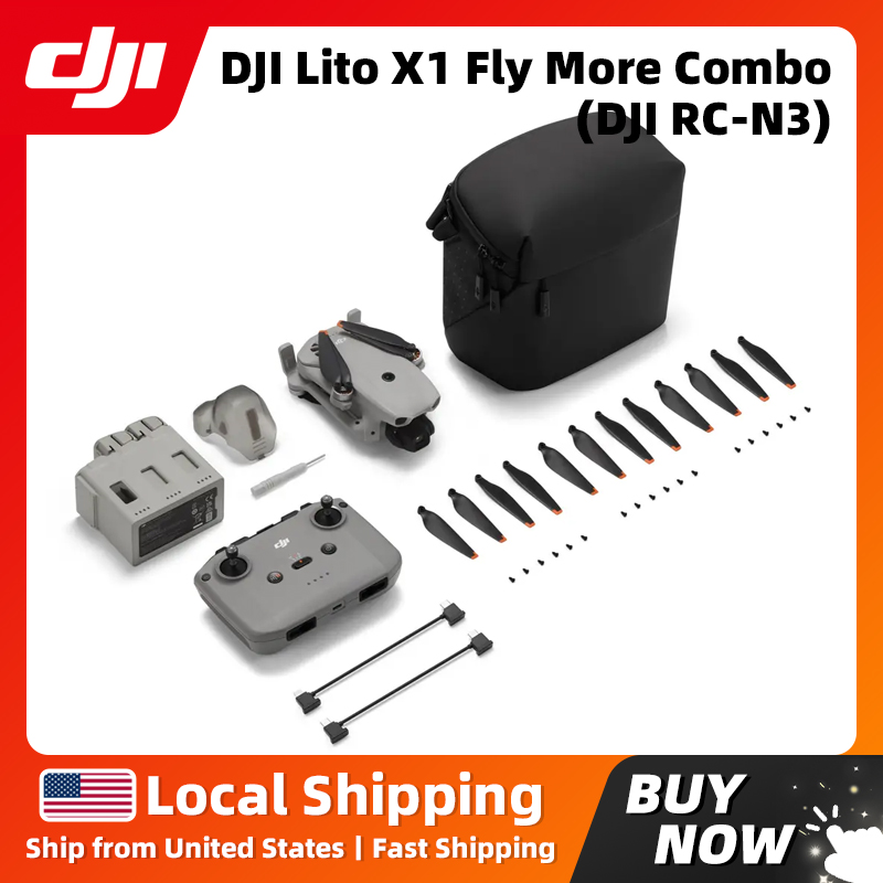 DJI Lito X1 Fly More Combo (DJ - Drone Dji Rc N3 avaliação e preço
