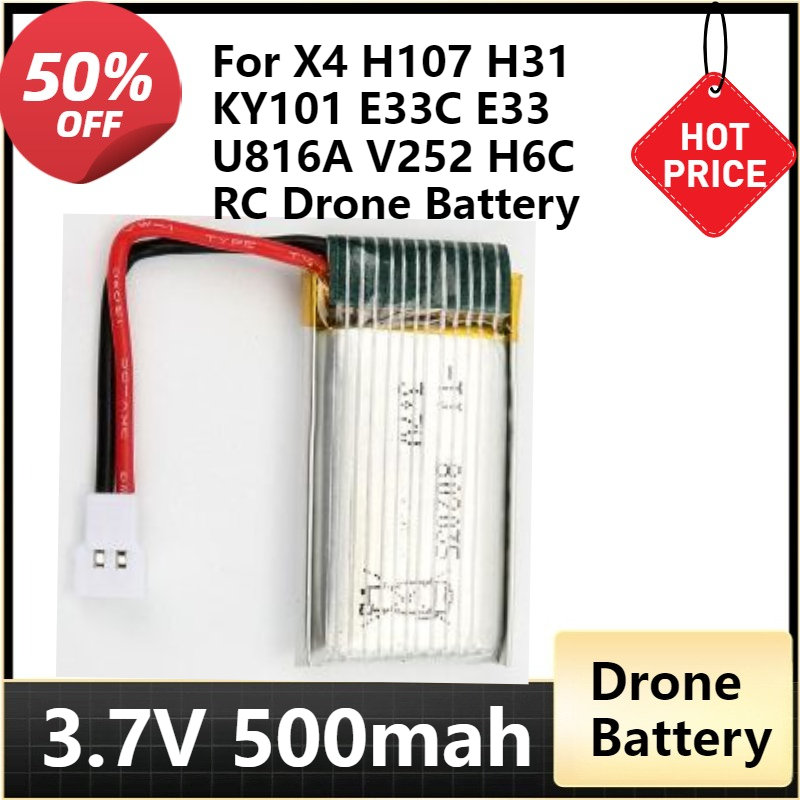 Xh2.54 plug 3.7v 500mah bateri - Drone Xh2 Rc avaliação e preço