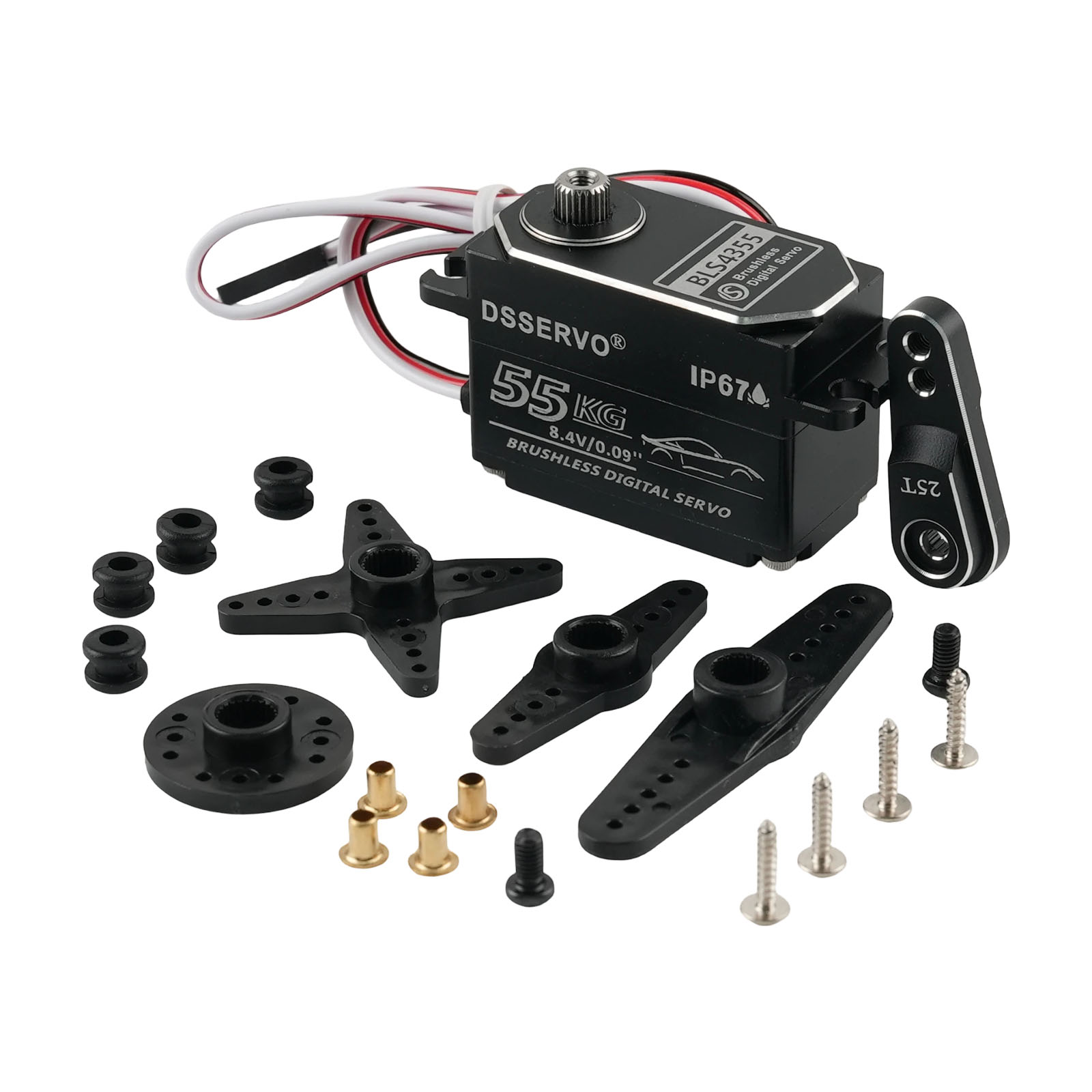 Dsservo BLS4355 55KG Servo Dig - Rc Car Servo avaliação e preço