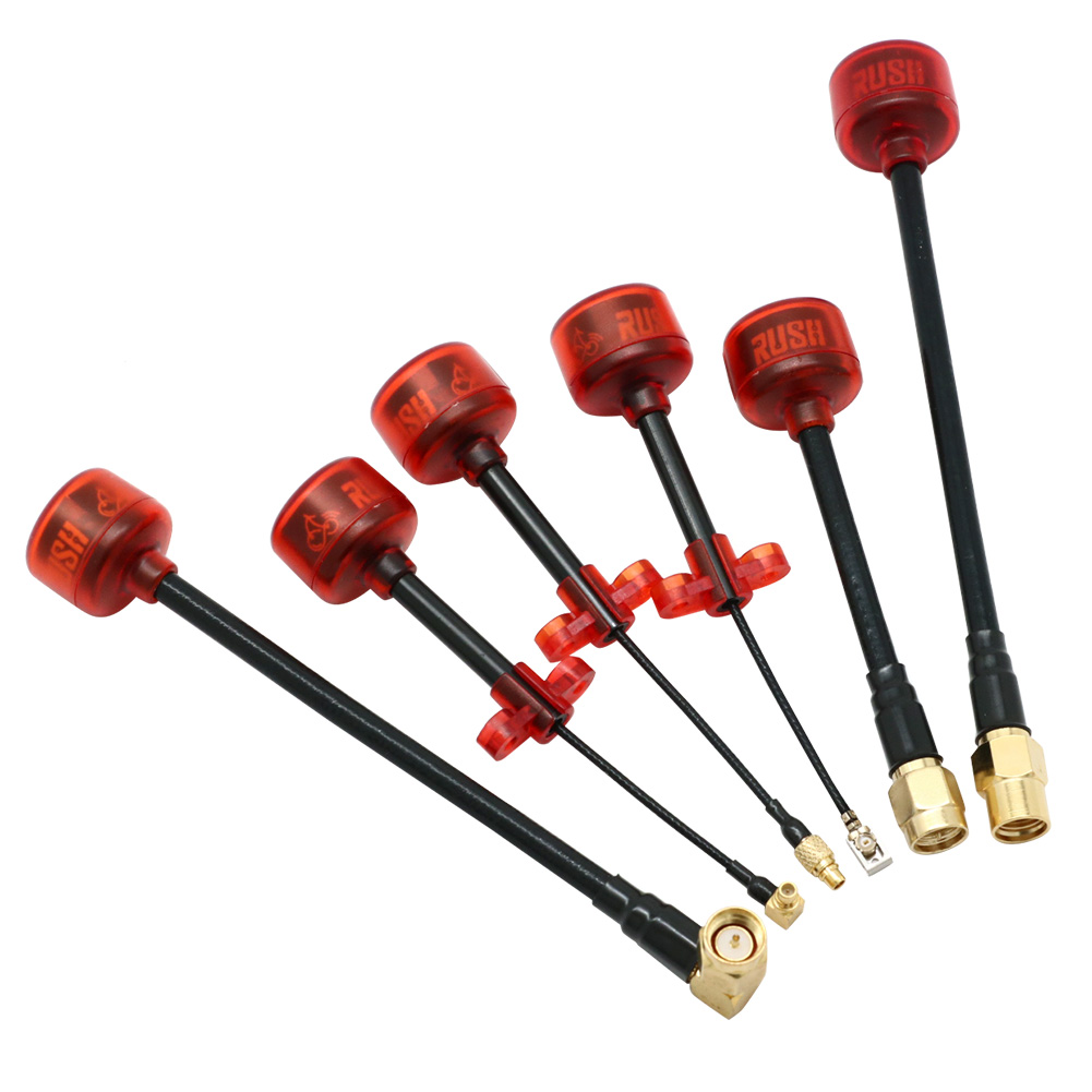 Rush cereja fpv 5.8g antena lh - Drone With Rc Controller avaliação e preço