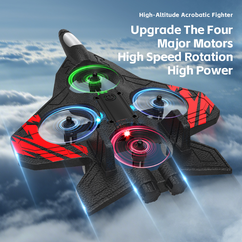 Avião de Controle Remoto Q3 EP - Drone Rc Fighter Jet avaliação e preço