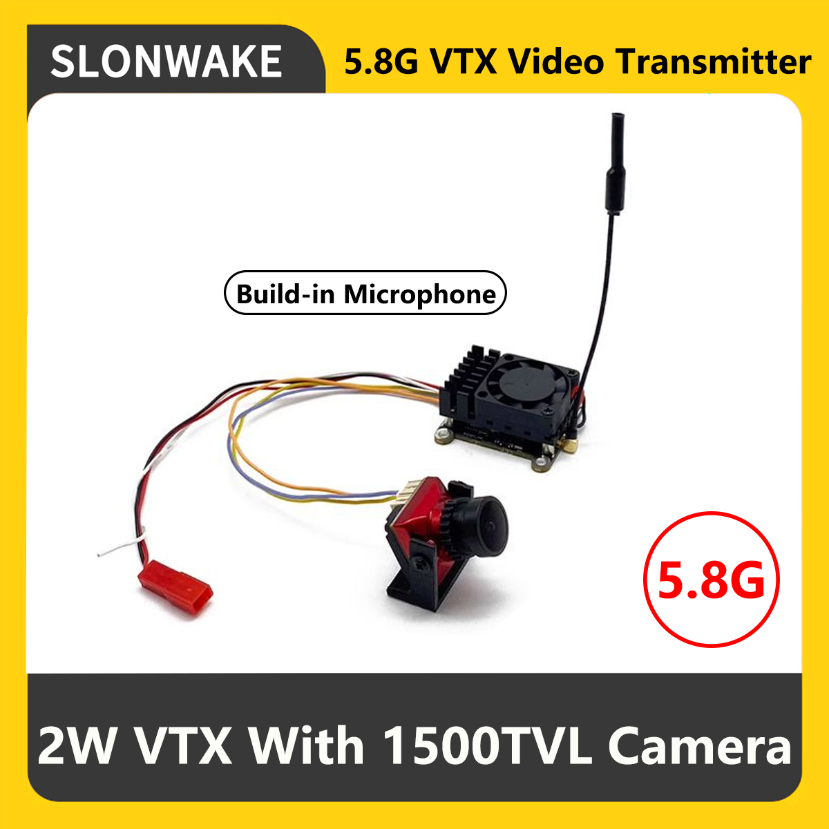 Transmissor FPV VTX SLONWAKE 5 - - Remote Control (Rc) Drone avaliação e preço