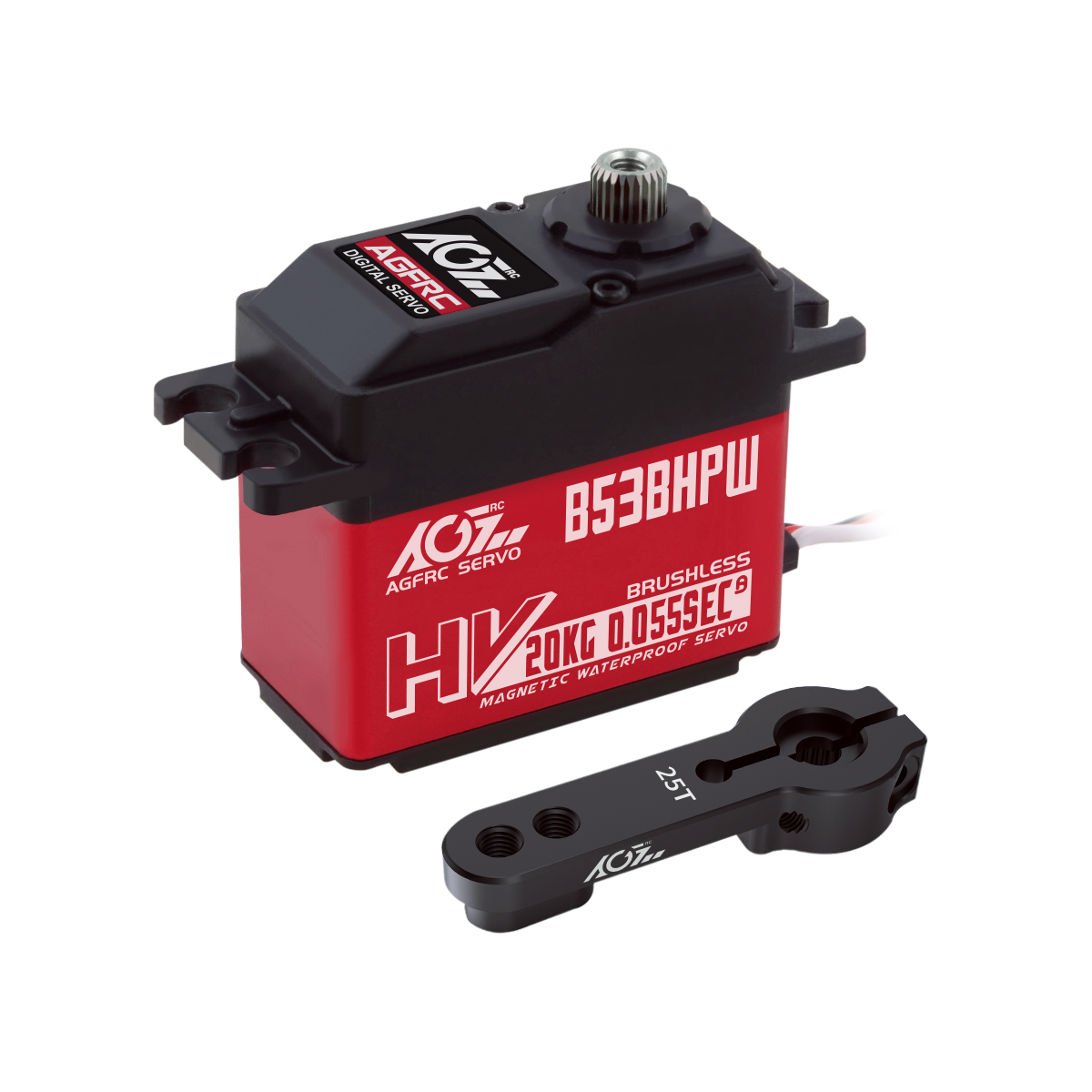 Servo AGFRC B53BHPW HV Super R - Rc Car Servo avaliação e preço