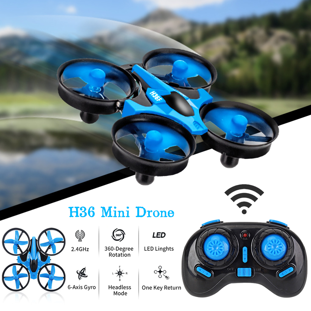Drone Mini JJRC H36 2.4G com M - Drone Rc Jet avaliação e preço