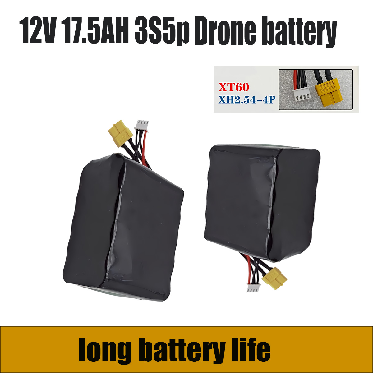 12V 17,5Ah 3S5P 18650 Bateria  - Drone Xh2 Rc avaliação e preço