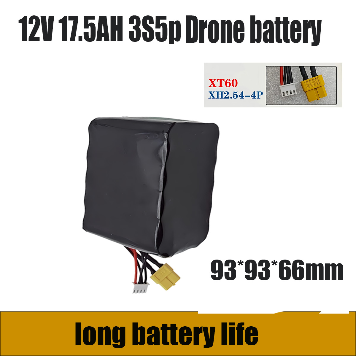 12V 17,5Ah 3S5P 18650 Bateria  - Drone Xh2 Rc avaliação e preço