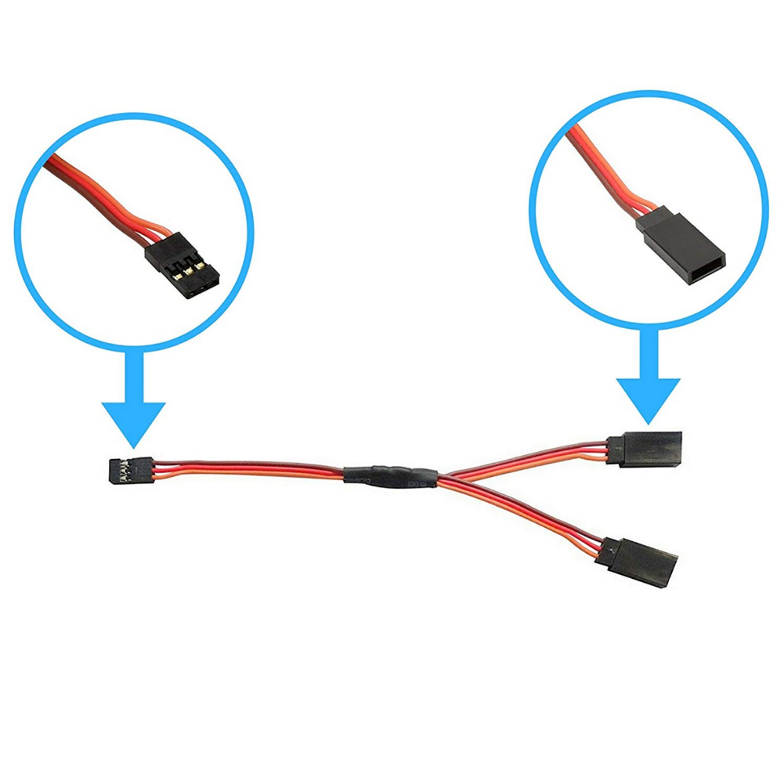 Cabo Divisor Y para Servo DIYm - Rc Car Servo avaliação e preço